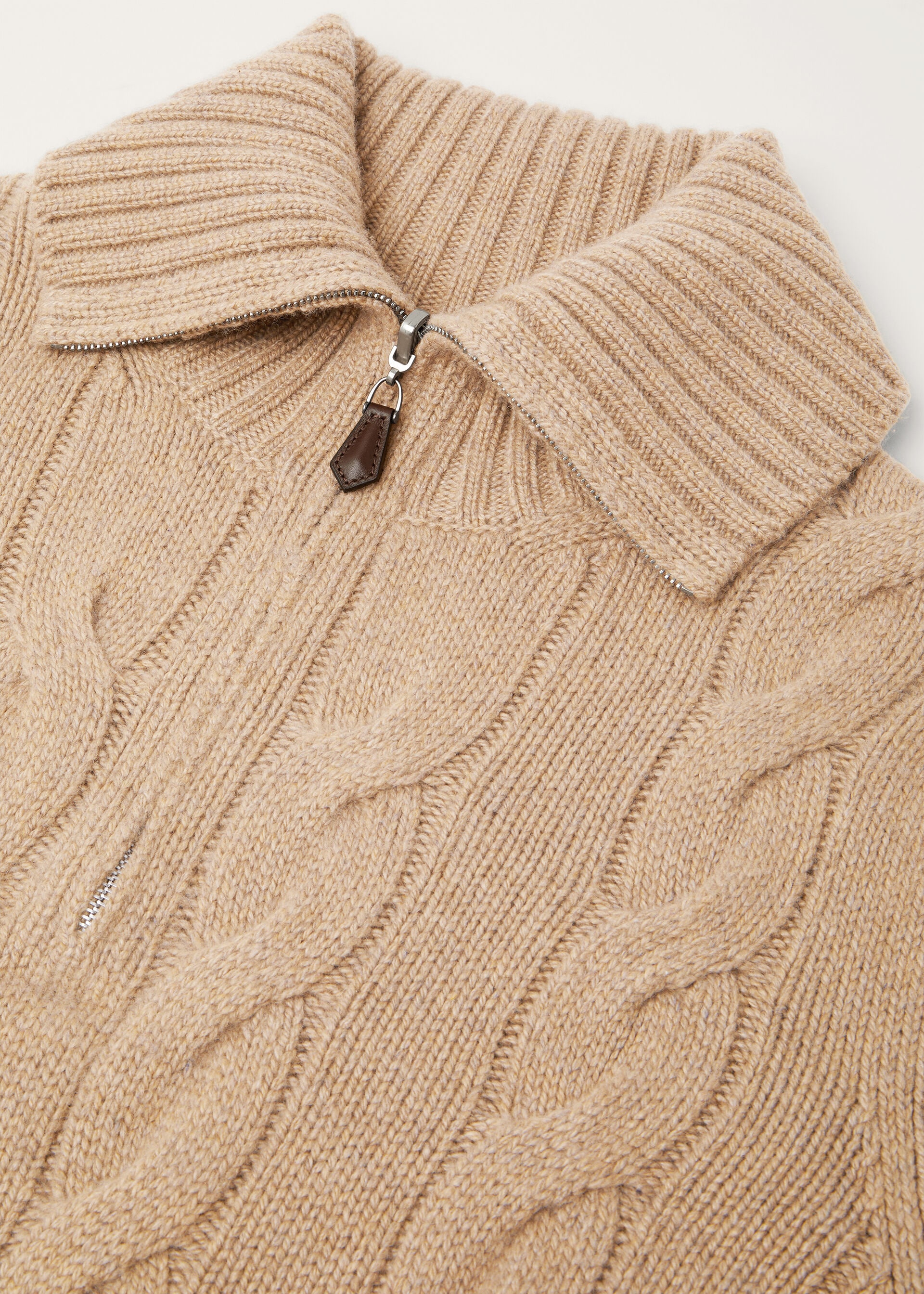 NAPIER HALF NECK SWEATER BABY CASH GG 5