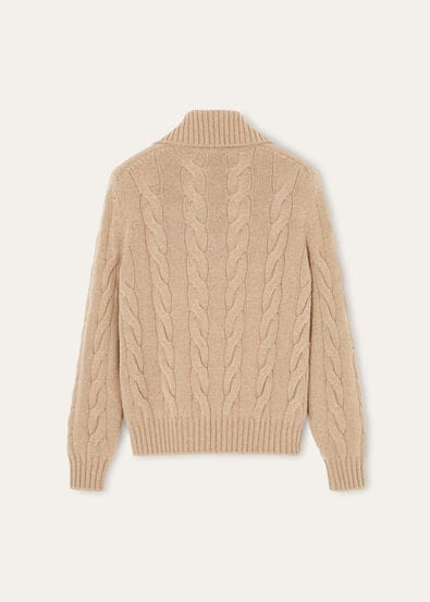 NAPIER HALF NECK SWEATER BABY CASH GG 5