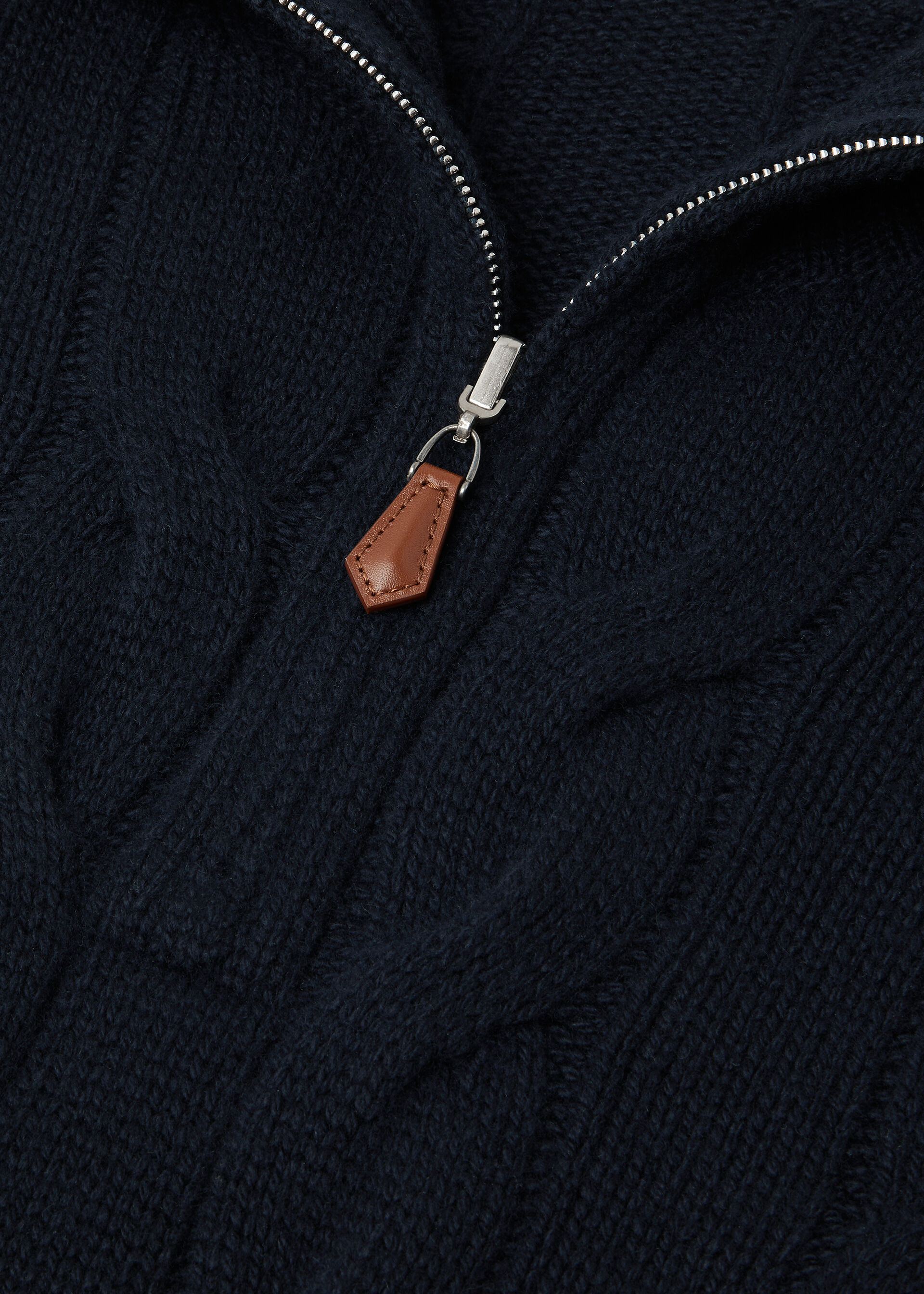 NAPIER HALF NECK SWEATER BABY CASH GG 5