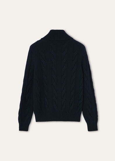 NAPIER HALF NECK SWEATER BABY CASH GG 5