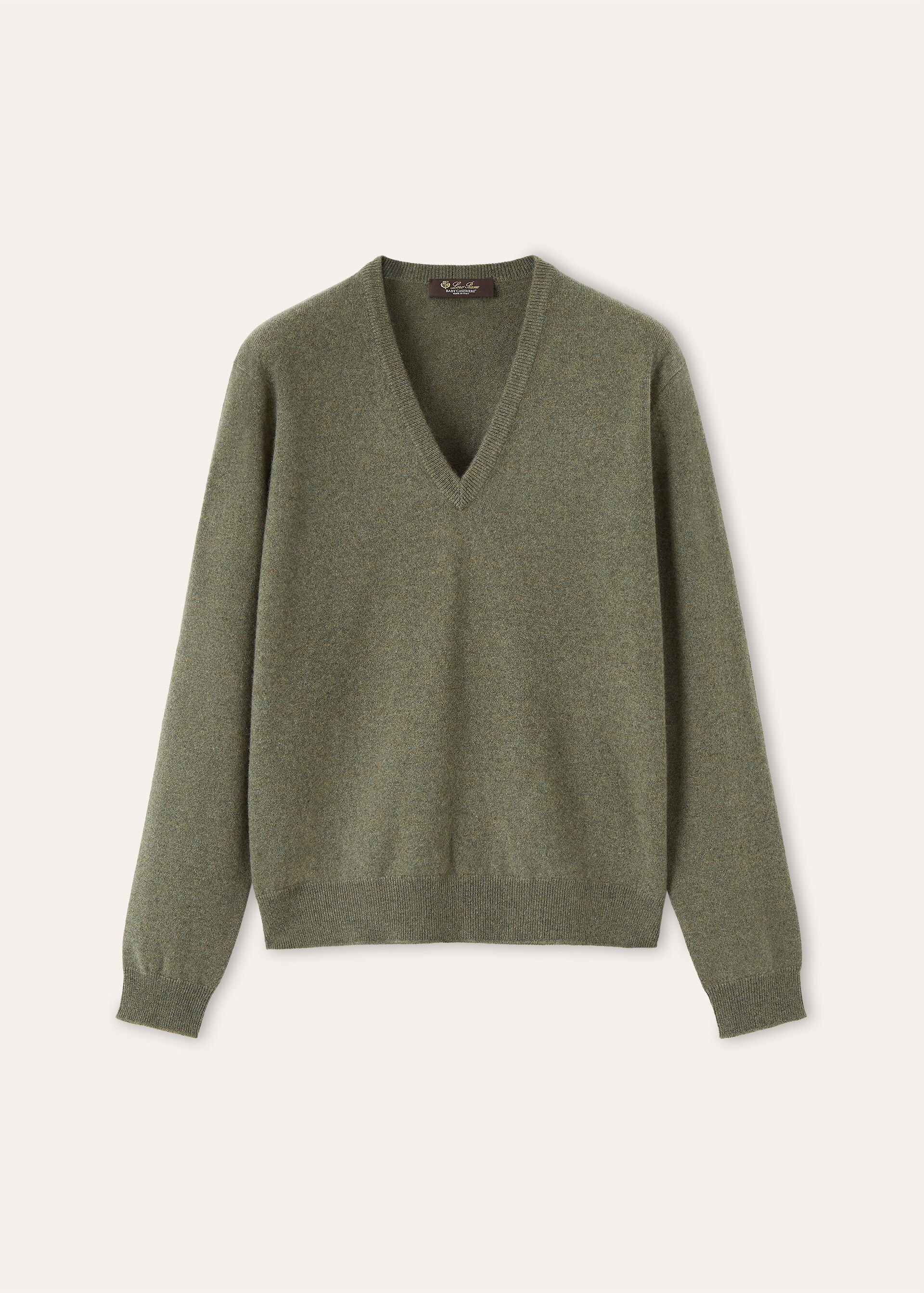 CLASSIC BABY CASH V NECK SWEATER BABY CASH GG 24