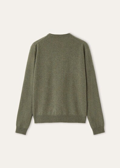CLASSIC BABY CASH V NECK SWEATER BABY CASH GG 24