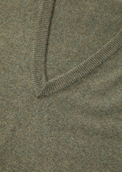 CLASSIC BABY CASH V NECK SWEATER BABY CASH GG 24