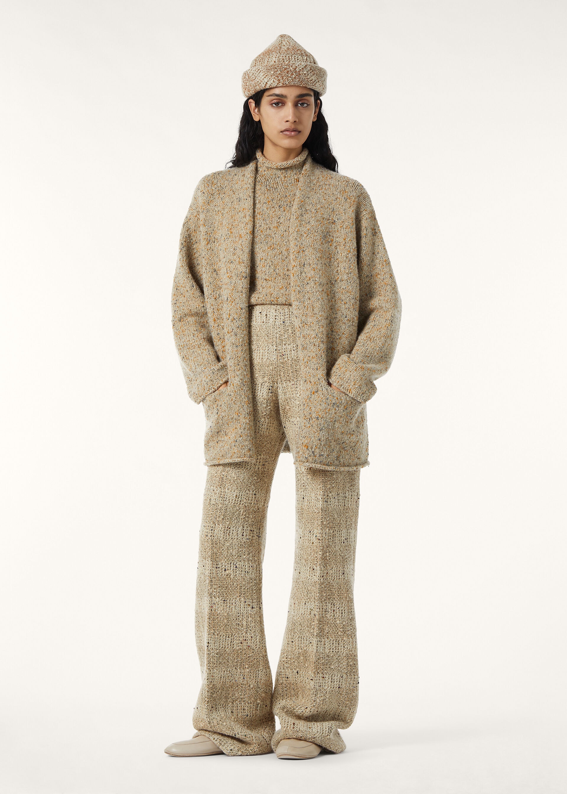 ROC D'ERCE CARDIGAN SWEATER CASH HANDMADE