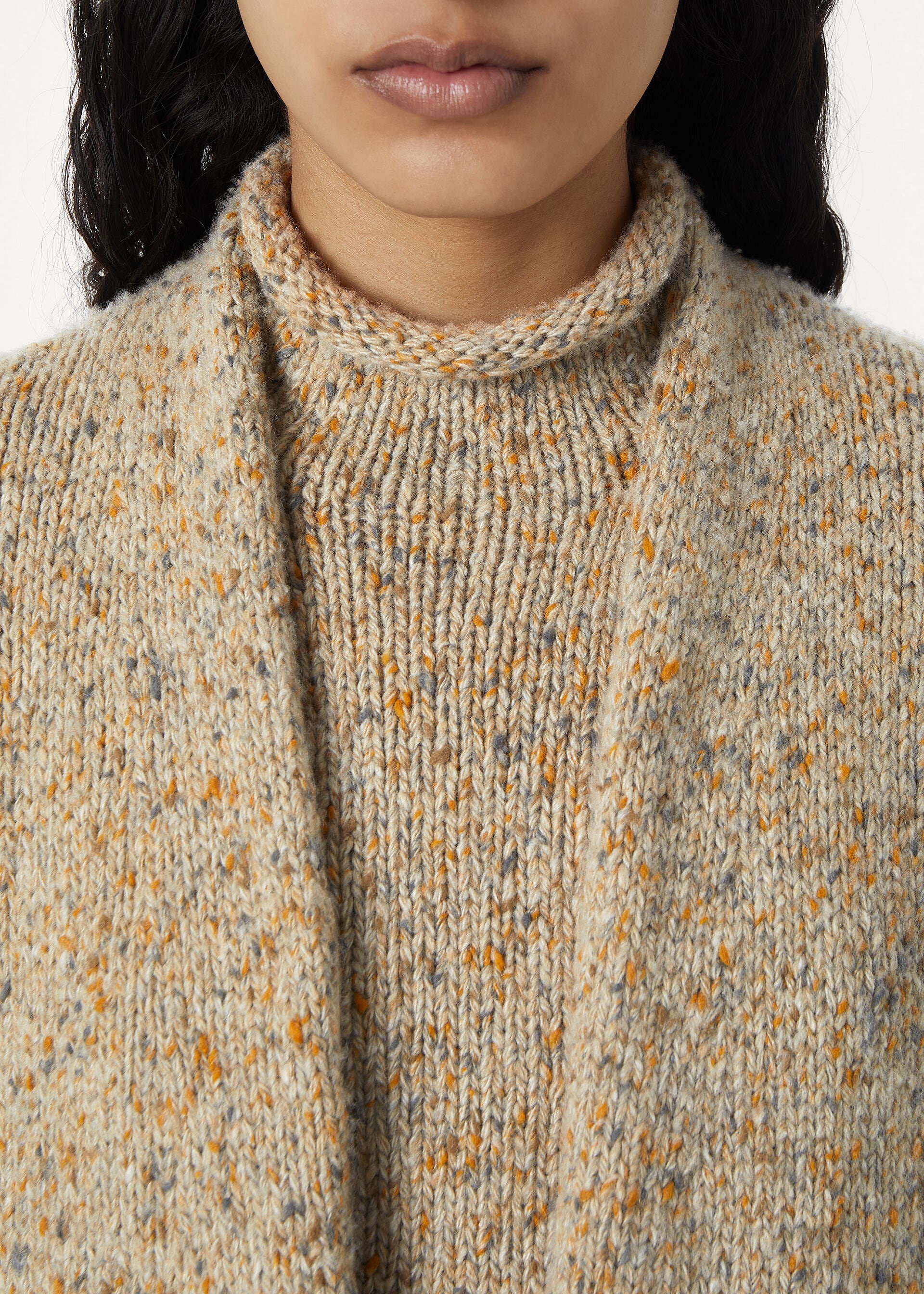 ROC D'ERCE CARDIGAN SWEATER CASH HANDMADE