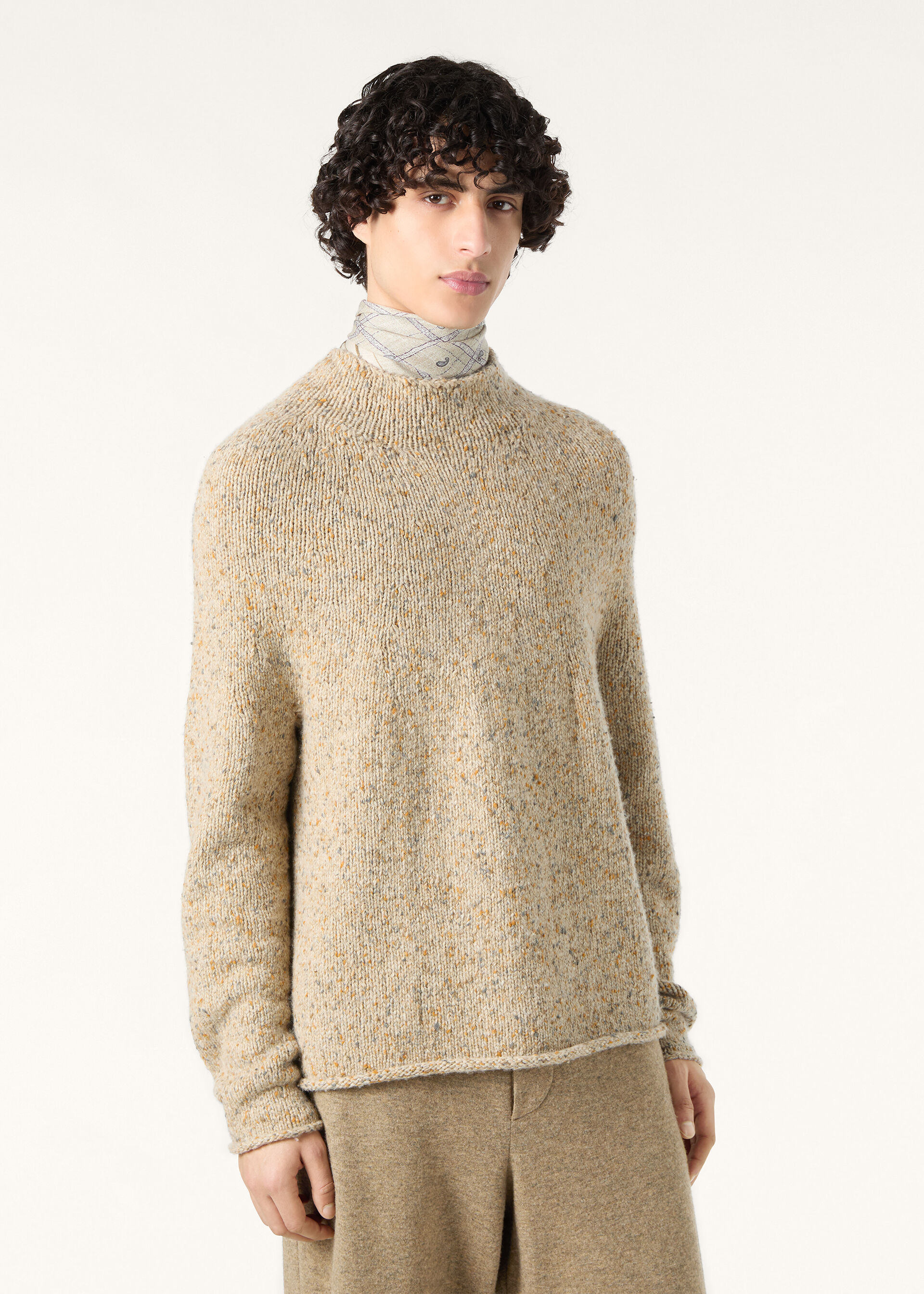 ROC D'ERCE TURTLENECK SWEATER CASH HANDMADE