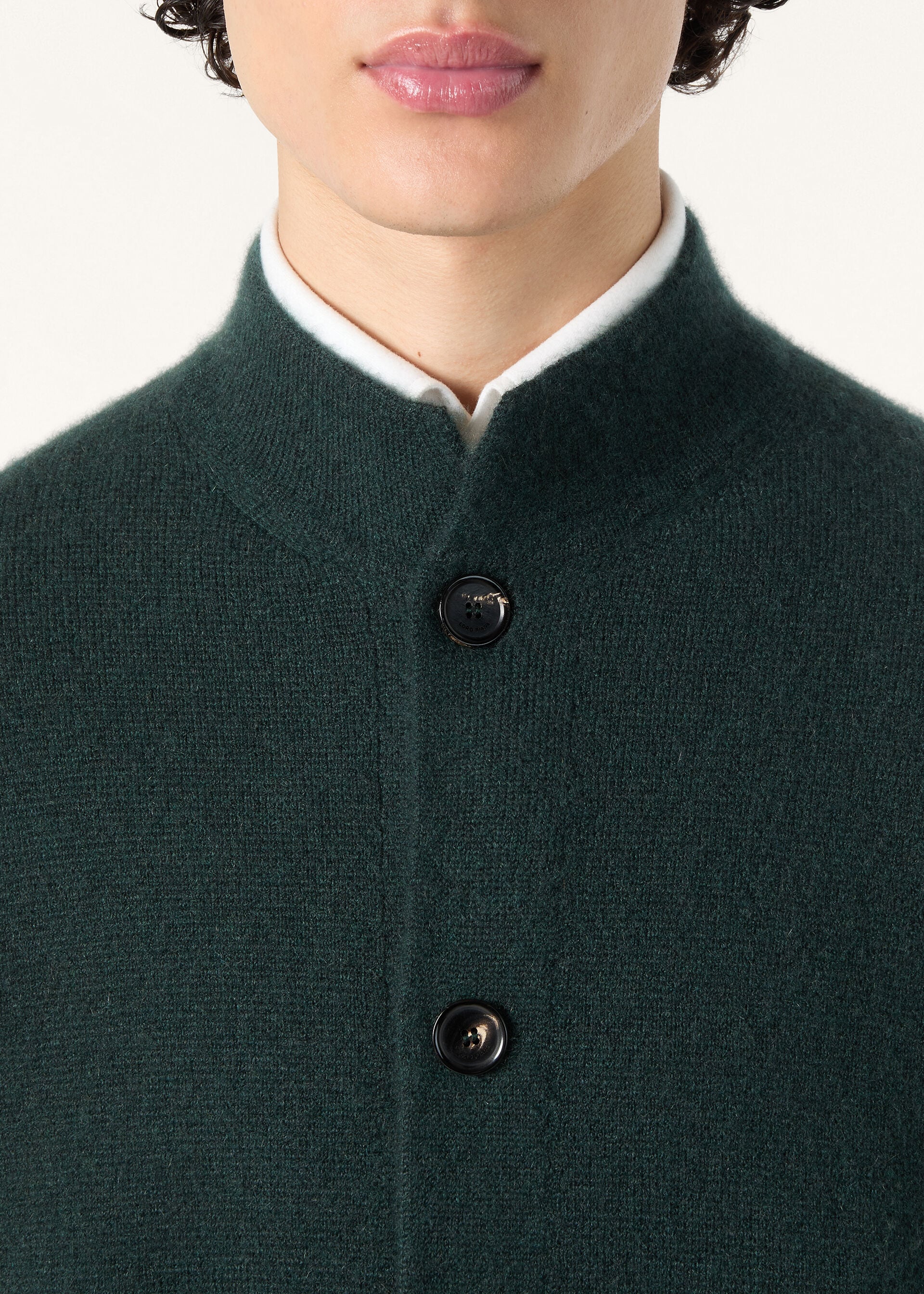 THE RAMBLE BOMBER SWEATER CASH SILK GG 7