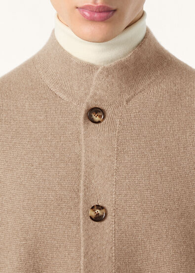THE RAMBLE BOMBER SWEATER CASH SILK GG 7