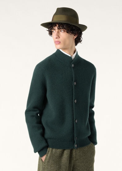 THE RAMBLE BOMBER SWEATER CASH SILK GG 7