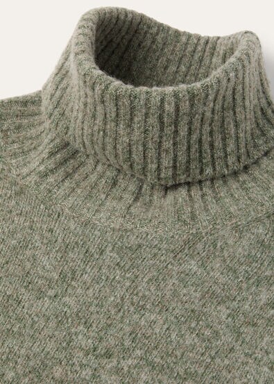 DRUMOAK TURTLENECK SWEATER WOOL GG 7