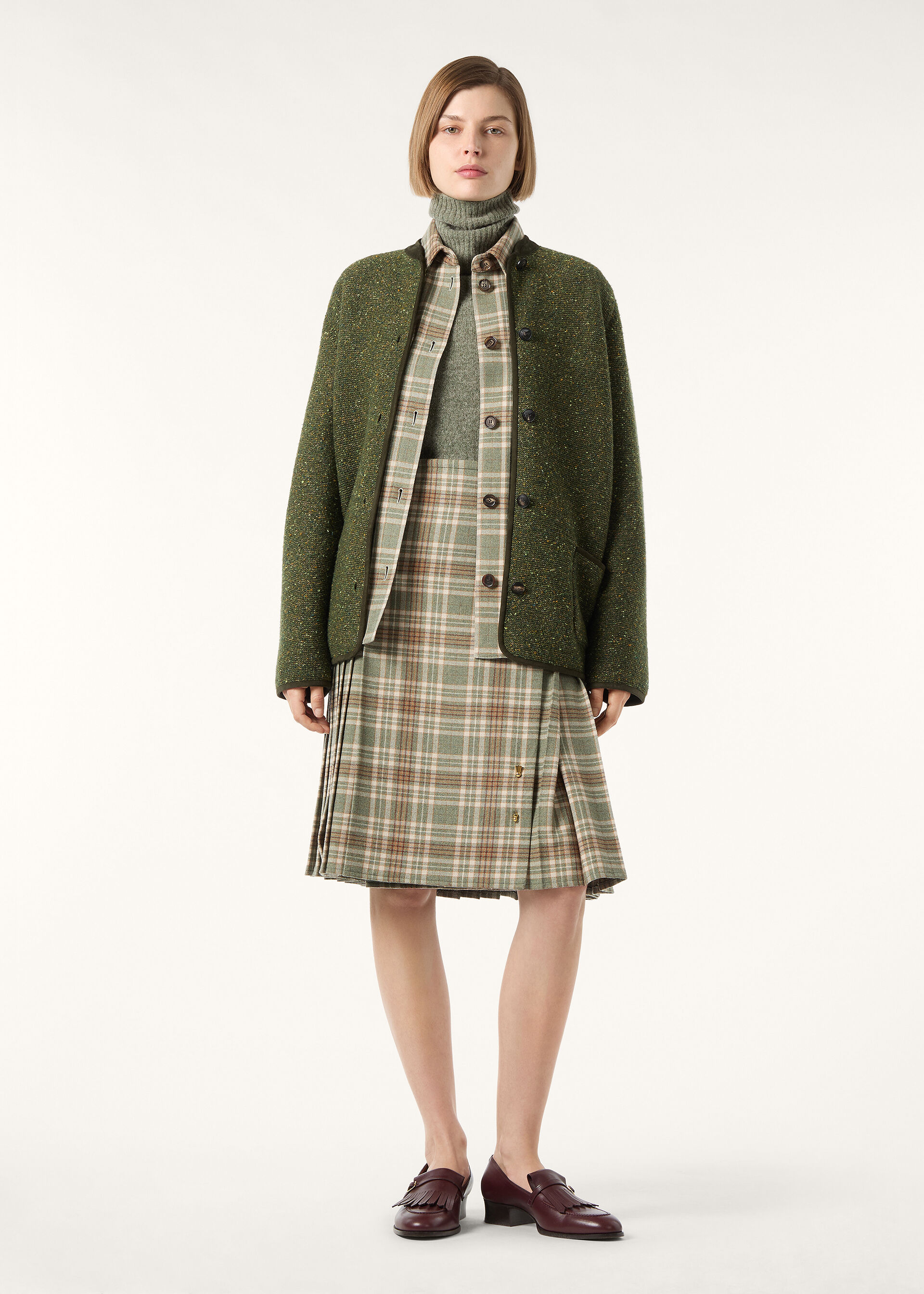 DRUMOAK TURTLENECK SWEATER WOOL GG 7