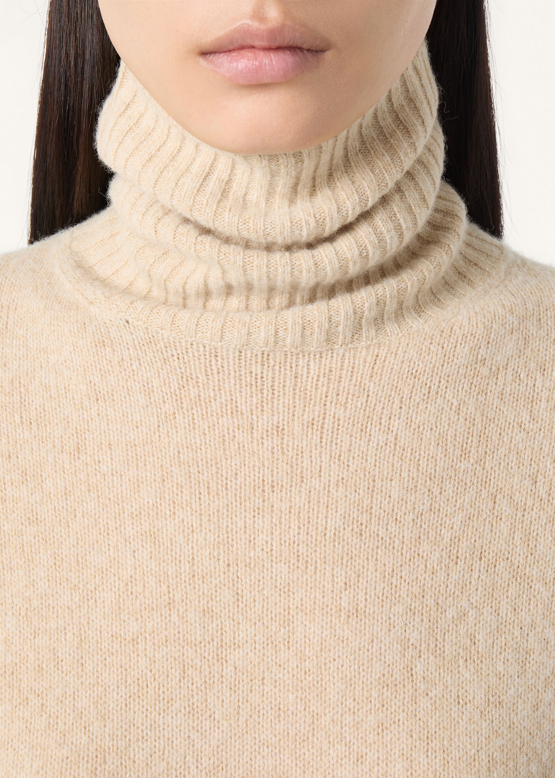 DRUMOAK TURTLENECK SWEATER WOOL GG 7