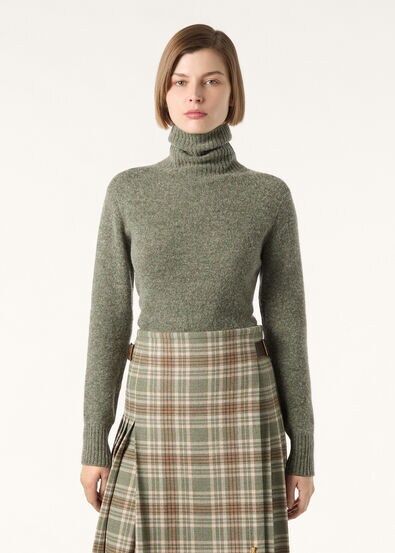DRUMOAK TURTLENECK SWEATER WOOL GG 7