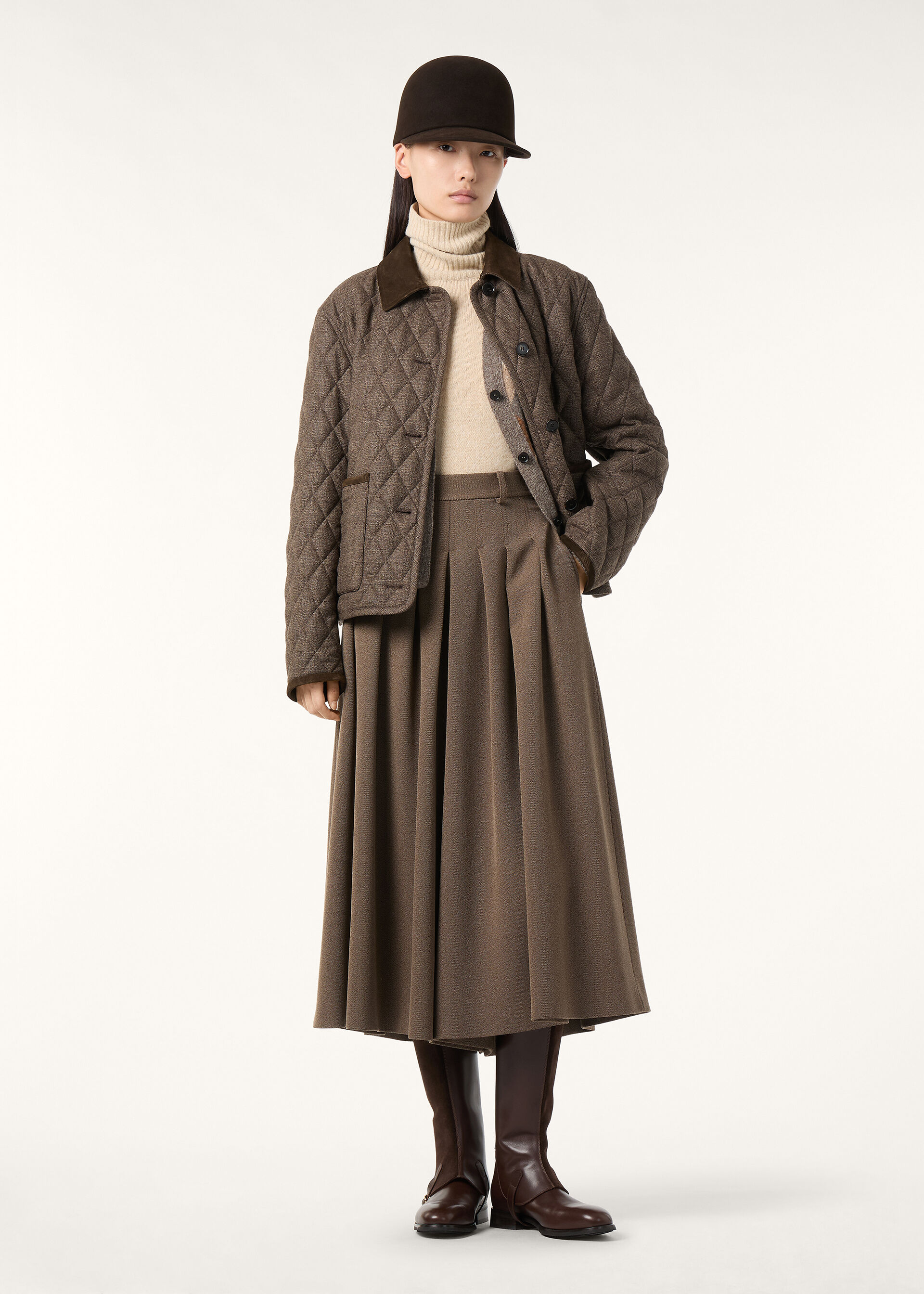 DRUMOAK TURTLENECK SWEATER WOOL GG 7