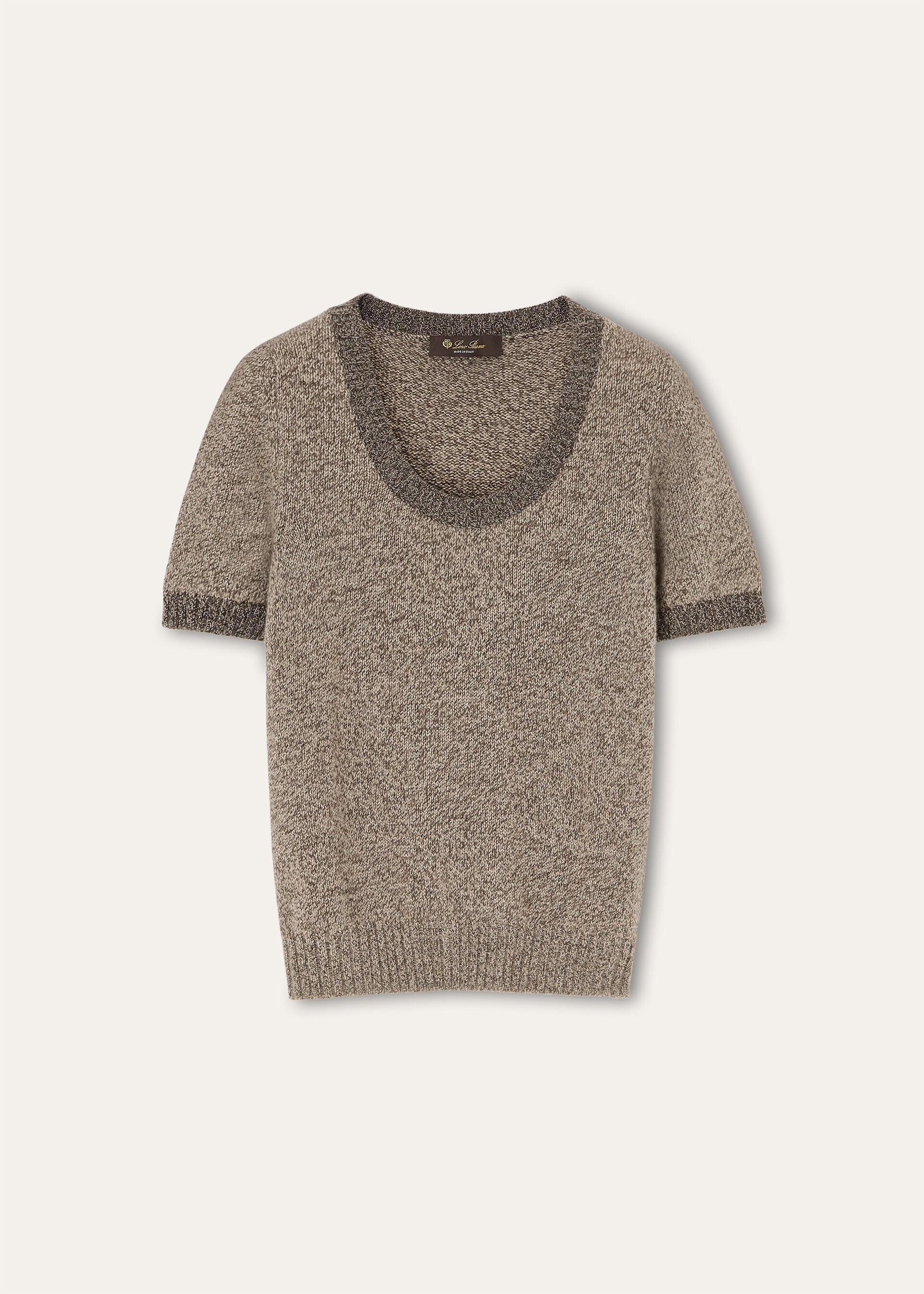 SHEEP MEADOW SS ROUNDNECK SWEATER CASH WOOL GG 8