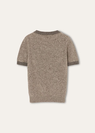 SHEEP MEADOW SS ROUNDNECK SWEATER CASH WOOL GG 8