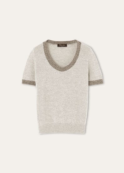 SHEEP MEADOW SS ROUNDNECK SWEATER CASH WOOL GG 8