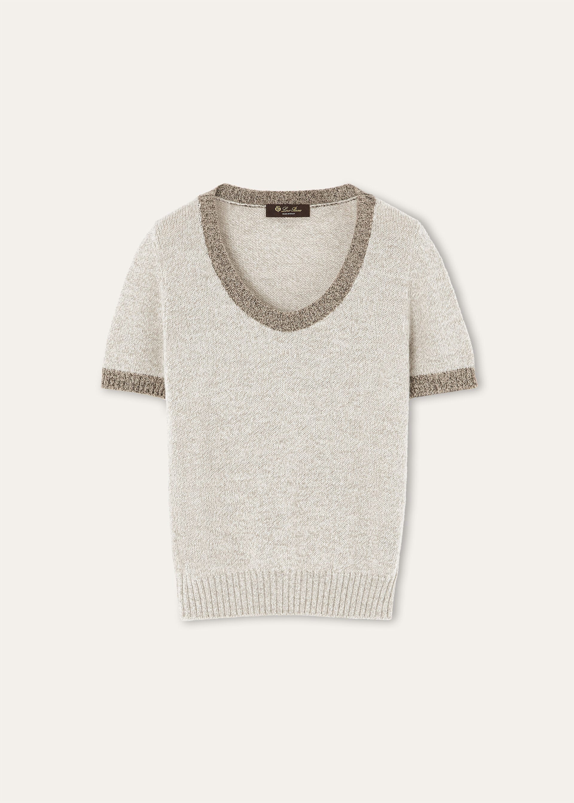SHEEP MEADOW SS ROUNDNECK SWEATER CASH WOOL GG 8