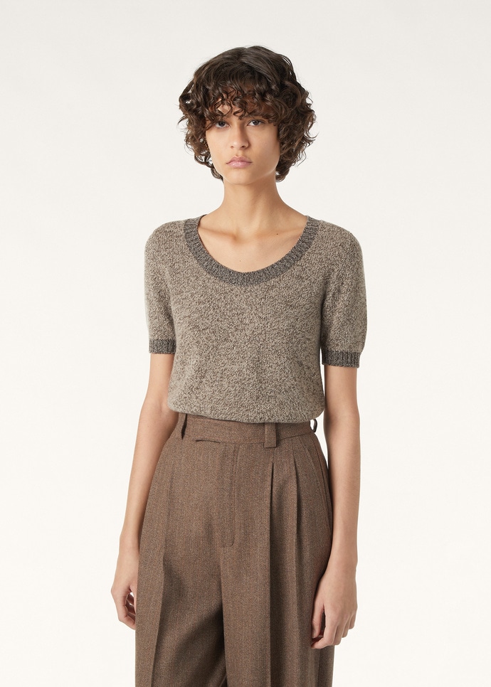 SHEEP MEADOW SS ROUNDNECK SWEATER CASH WOOL GG 8_FAP6106_J2A9_3