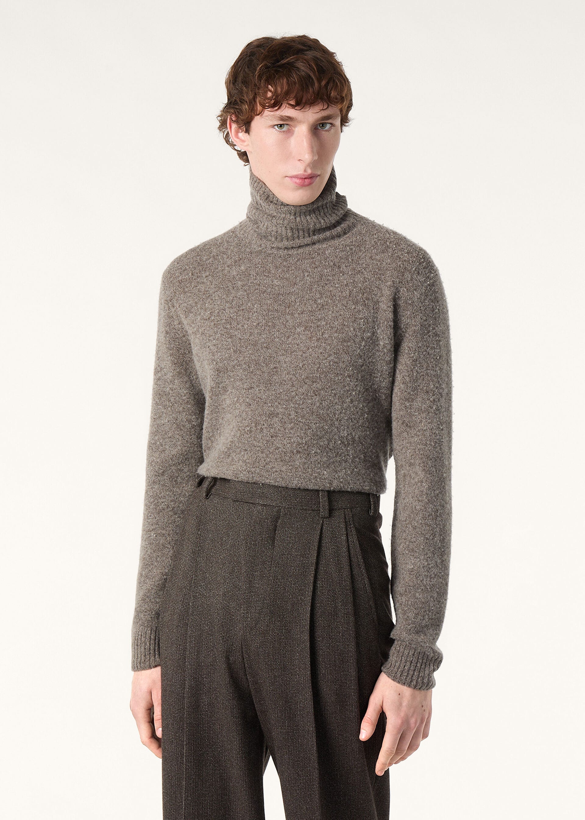 DRUMOAK TURTLENECK SWEATER WOOL GG 7