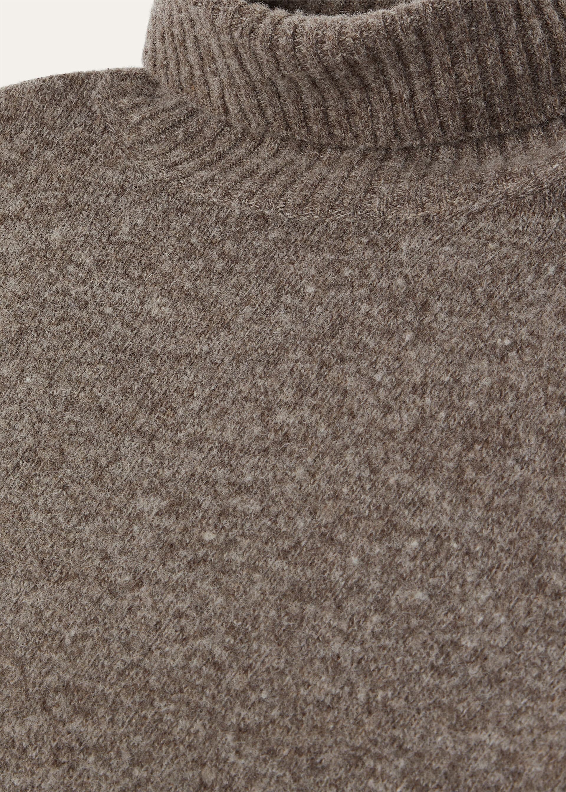 DRUMOAK TURTLENECK SWEATER WOOL GG 7