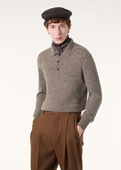DRUMOAK POLO WOOL GG 7