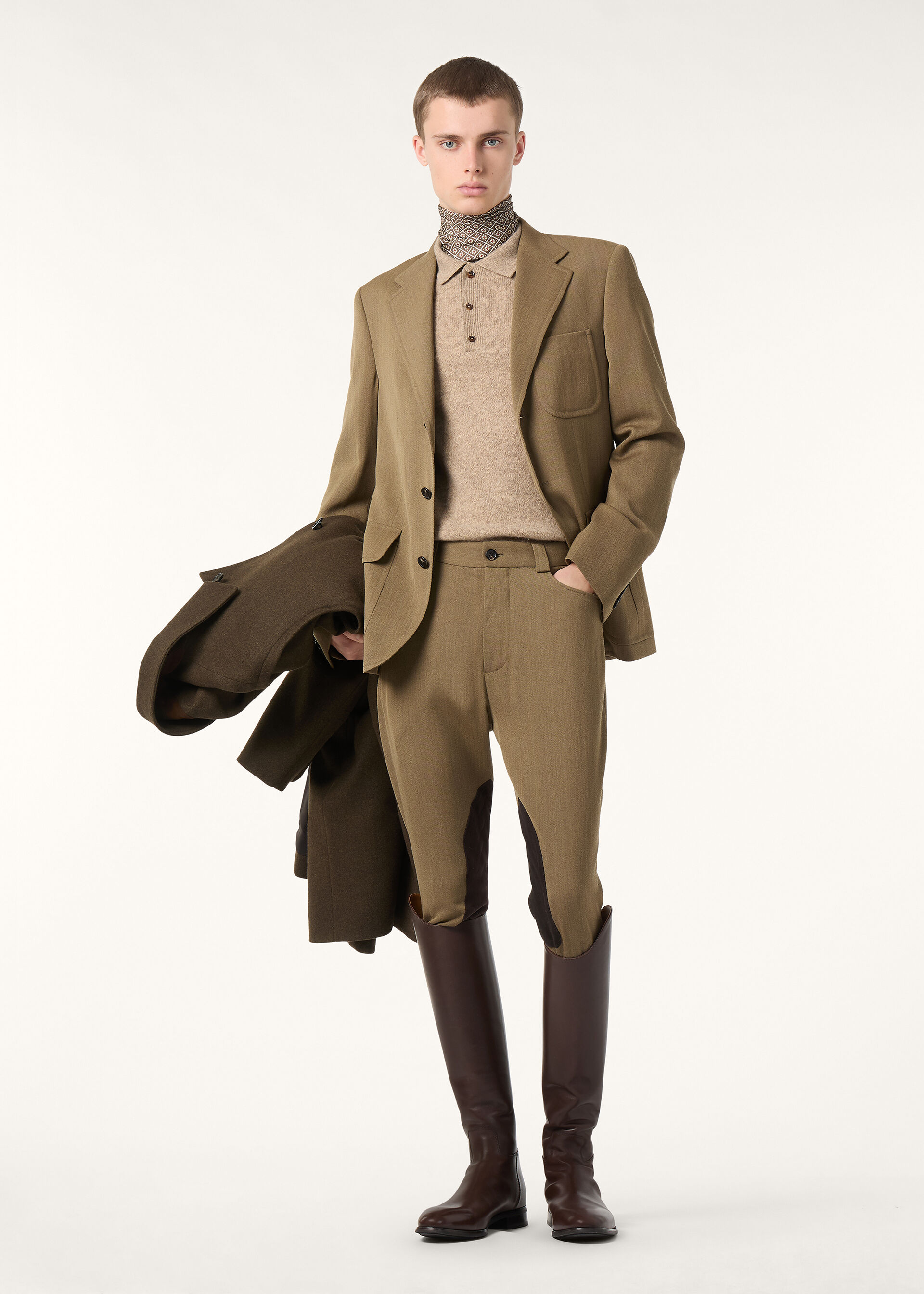 DRUMOAK POLO WOOL GG 7