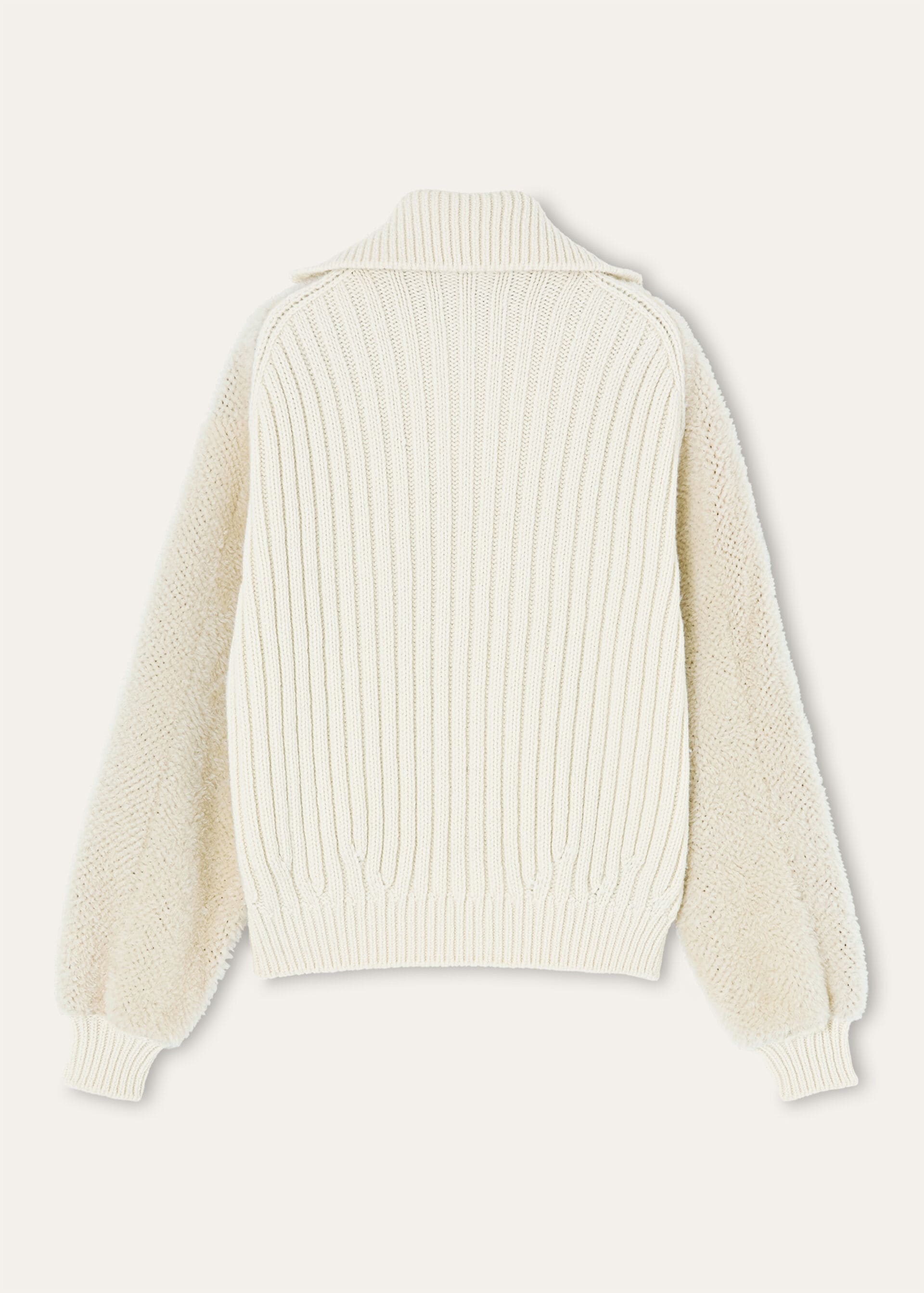 LES MENUIRES HALFNECK SWEATER  FUR WOOL GG 3