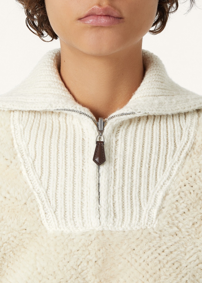 LES MENUIRES HALFNECK SWEATER  FUR WOOL GG 3_FAP6115_1232_2