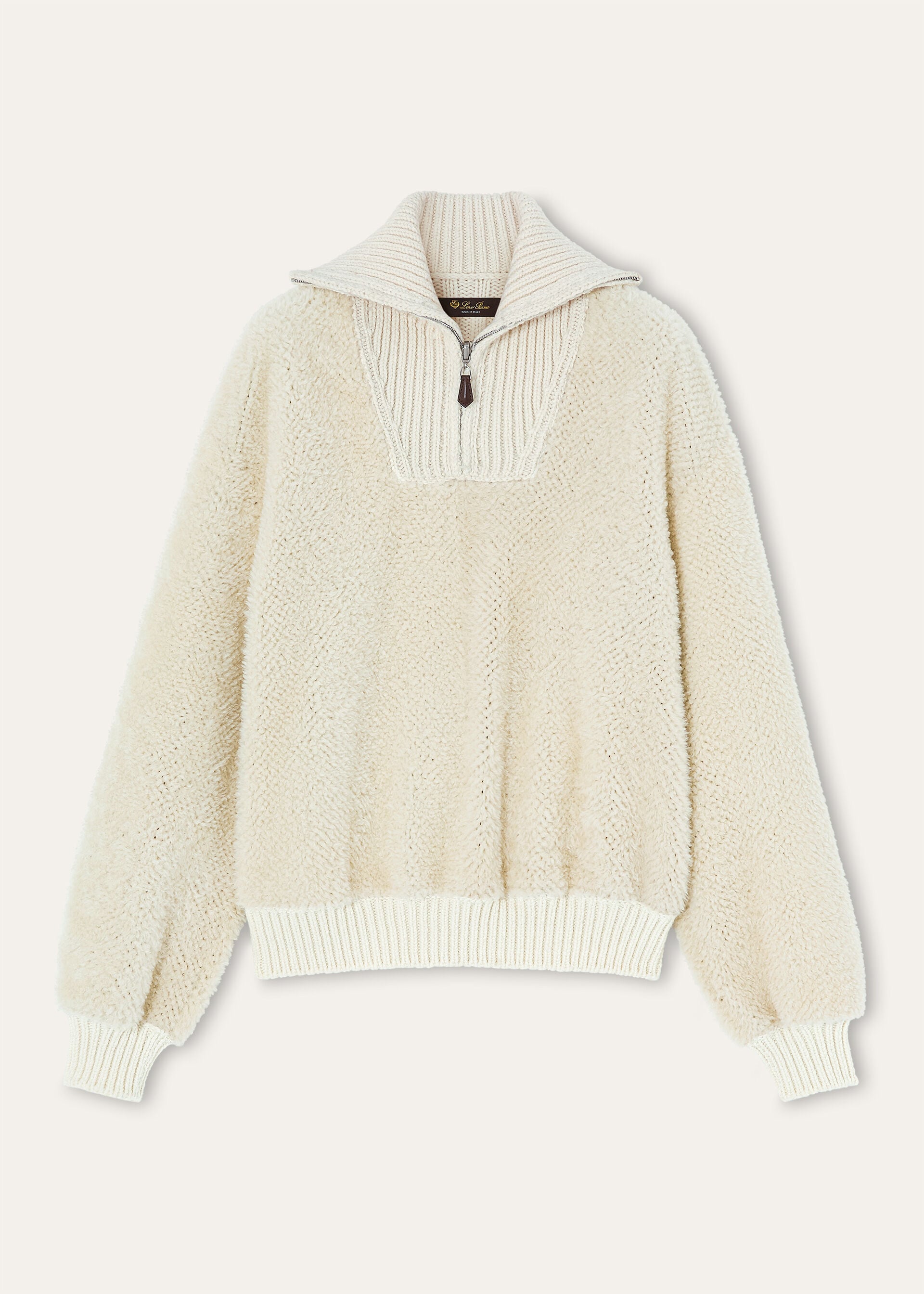 LES MENUIRES HALFNECK SWEATER  FUR WOOL GG 3