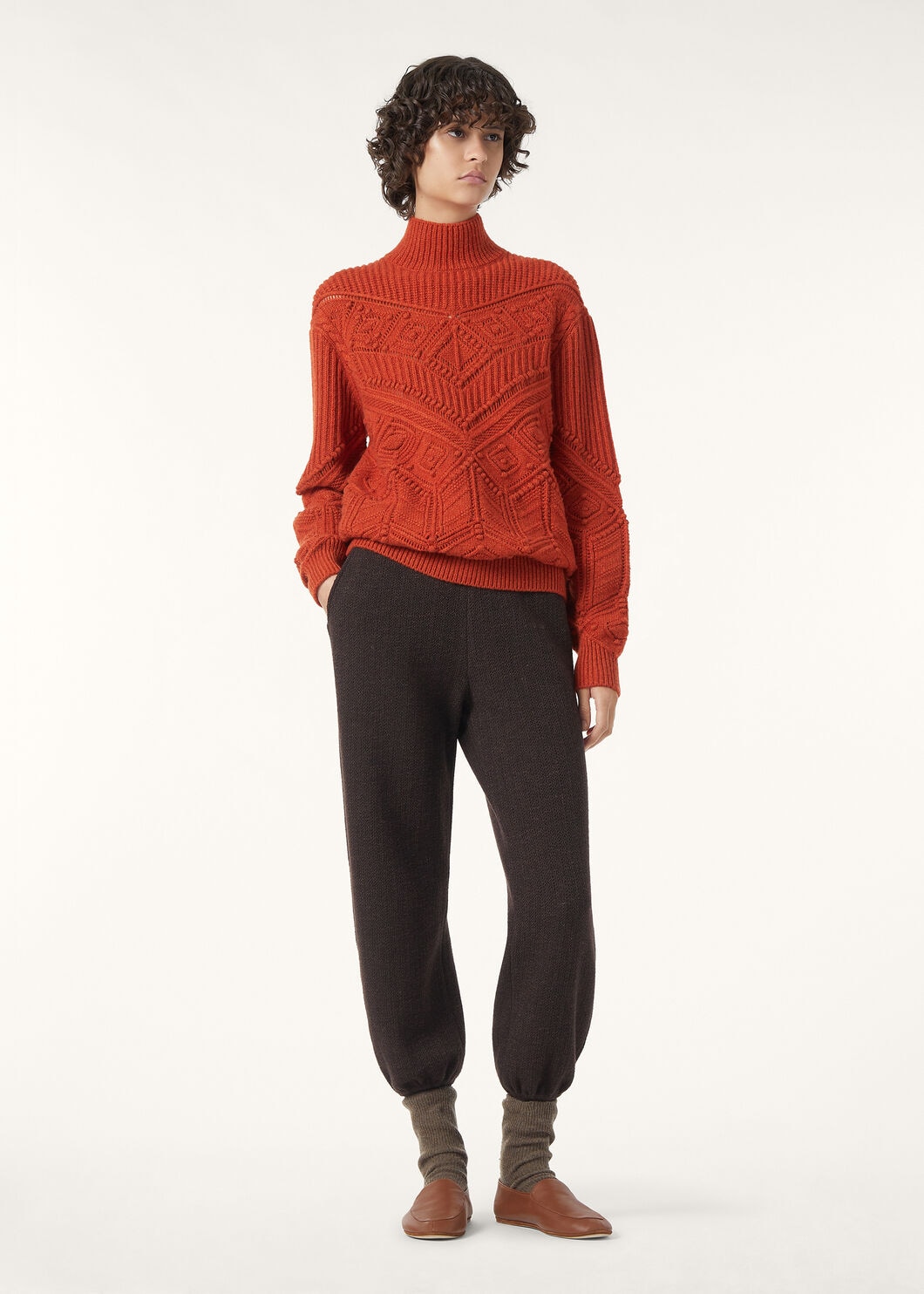 LA PLAGNE HIGHNECK SWEATER CASH GG5