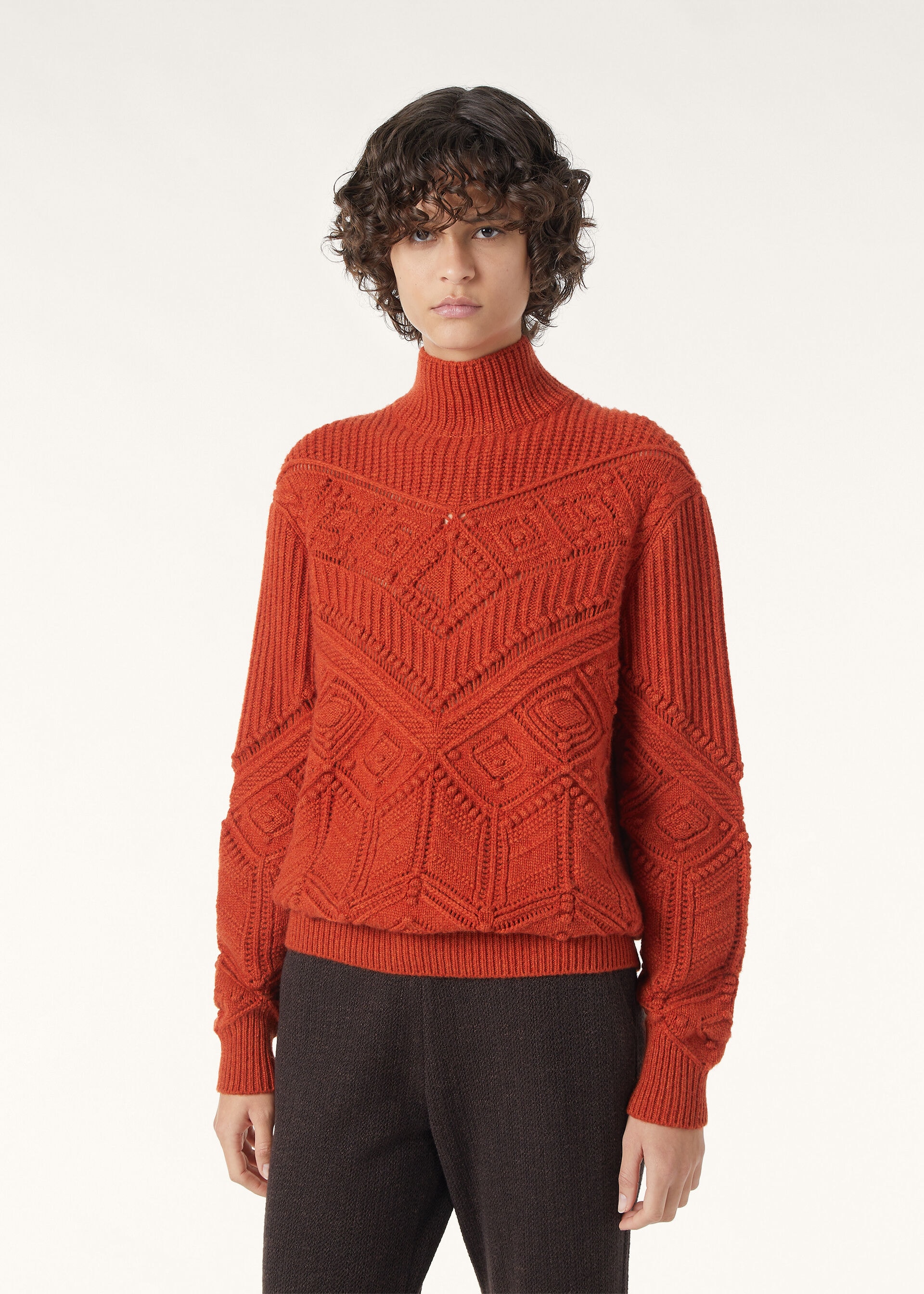 LA PLAGNE HIGHNECK SWEATER CASH GG5