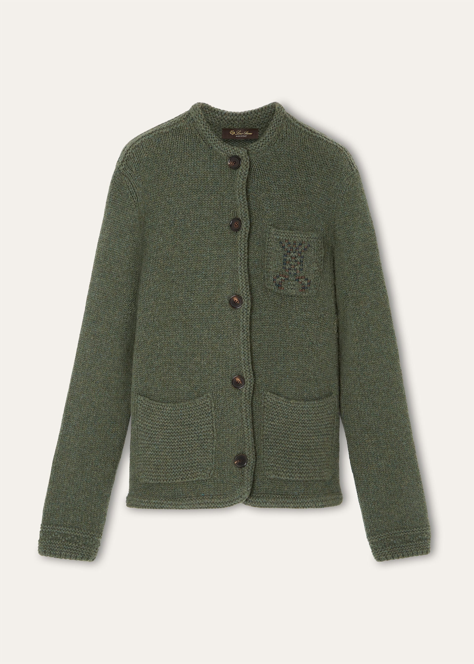 CAREZZA EMBR JACKET MULTICOLOR CROSS STITCH GG 3