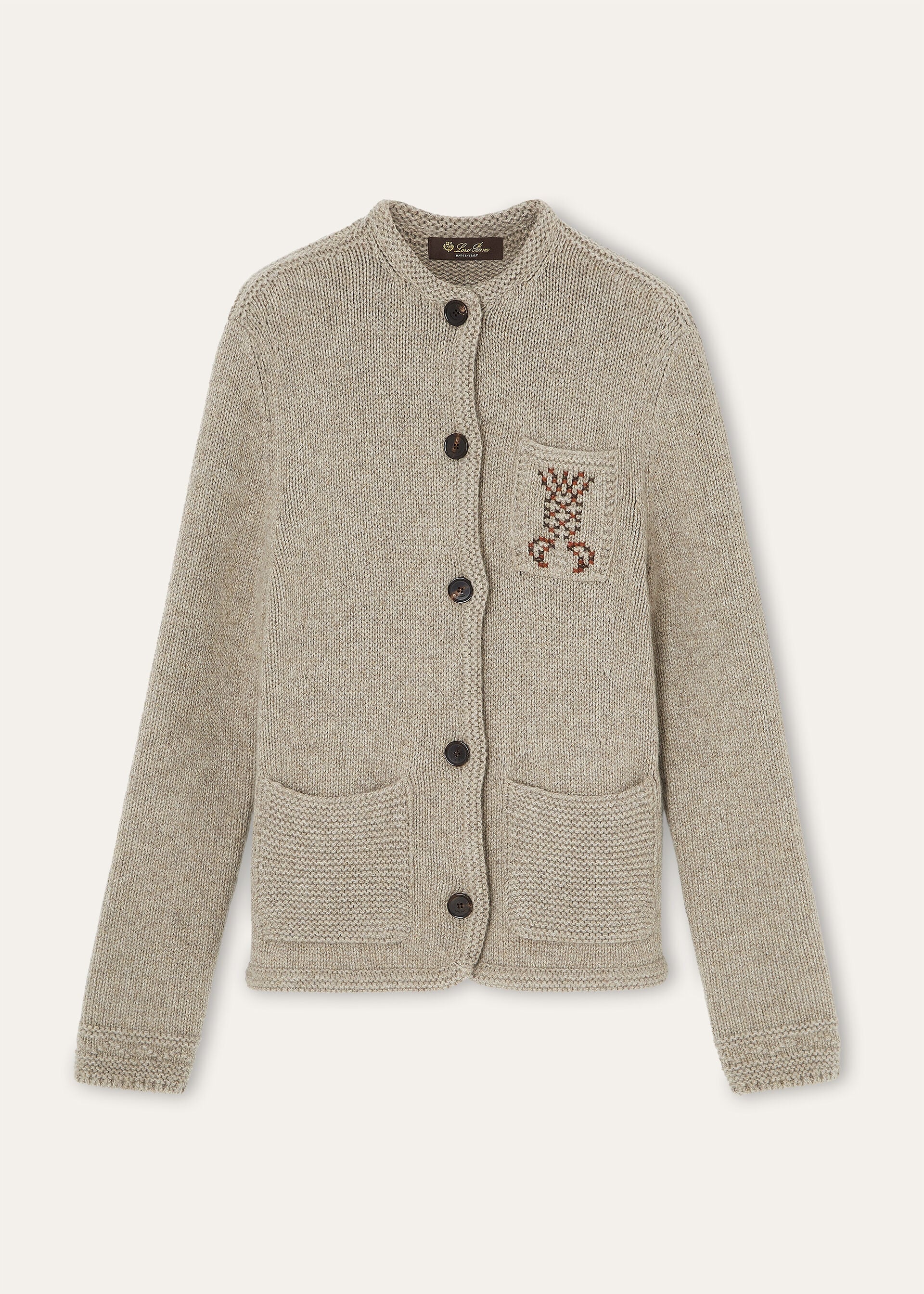 CAREZZA EMBR JACKET MULTICOLOR CROSS STITCH GG 3