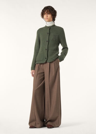 CAREZZA EMBR JACKET MULTICOLOR CROSS STITCH GG 3