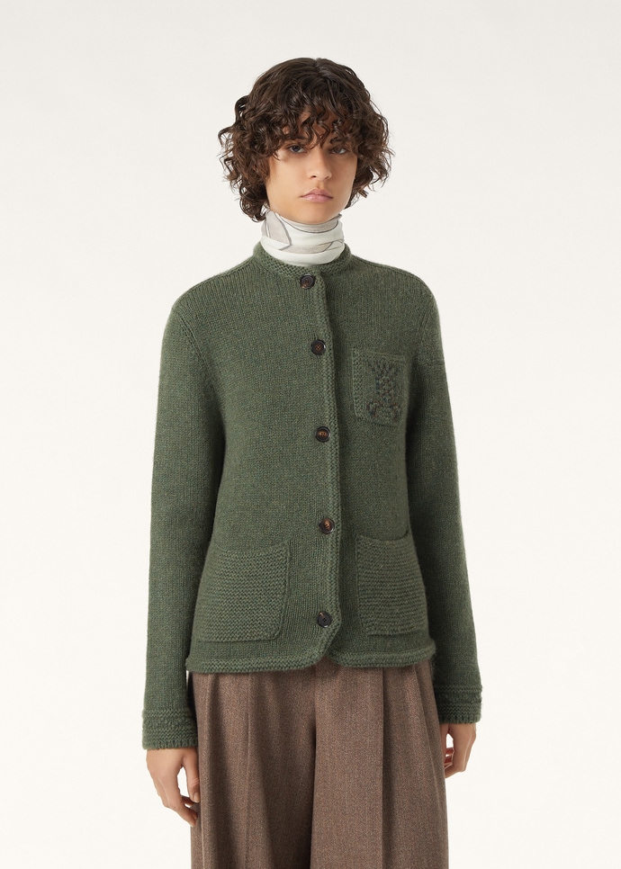 CAREZZA EMBR JACKET MULTICOLOR CROSS STITCH GG 3_FAP6132_51C2_3