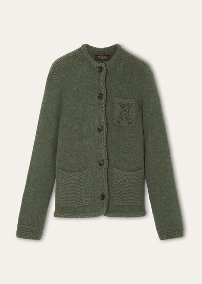 CAREZZA EMBR JACKET MULTICOLOR CROSS STITCH GG 3