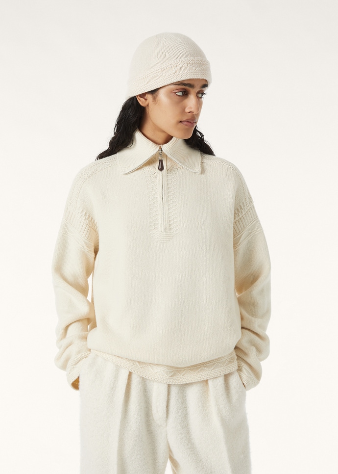 CAREZZA HALF NECK SWEATER CASH GG 5_FAP6133_1232_3