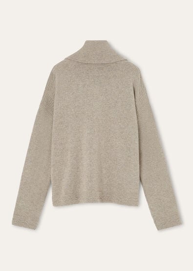 CAREZZA HALF NECK SWEATER CASH GG 5