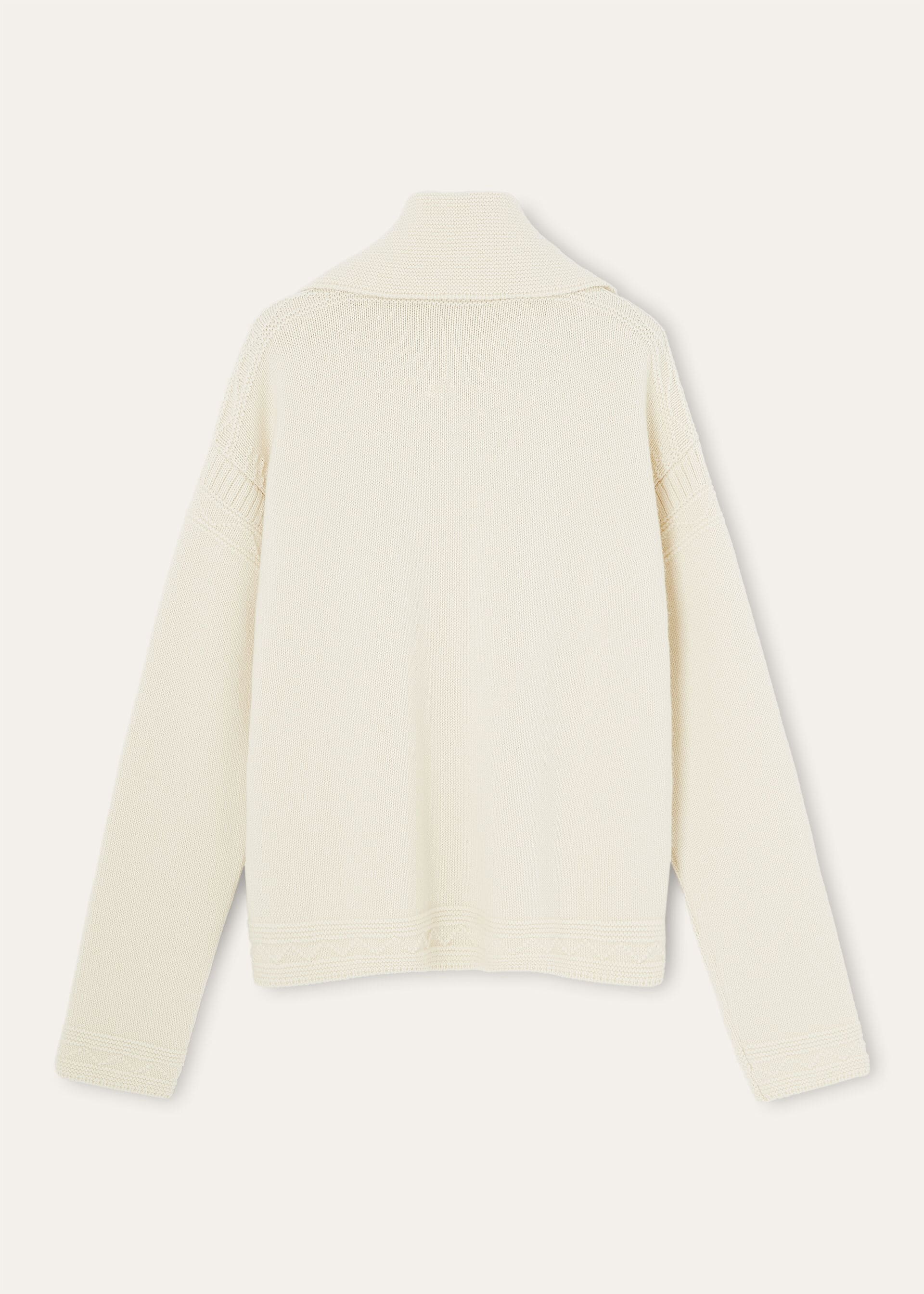 CAREZZA HALF NECK SWEATER CASH GG 5