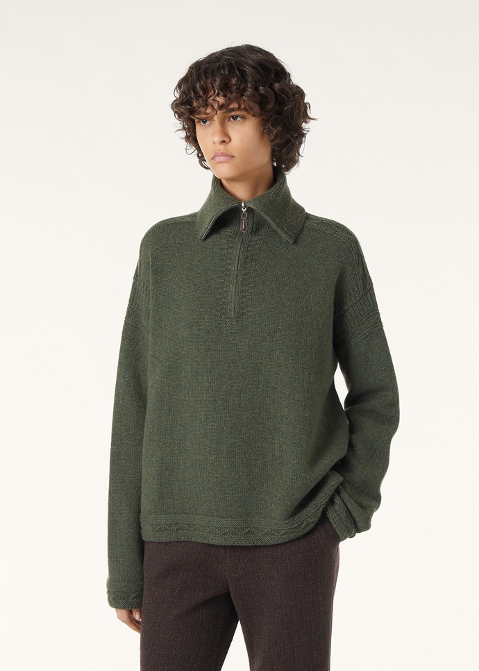 CAREZZA HALF NECK SWEATER CASH GG 5_FAP6133_51C2_3