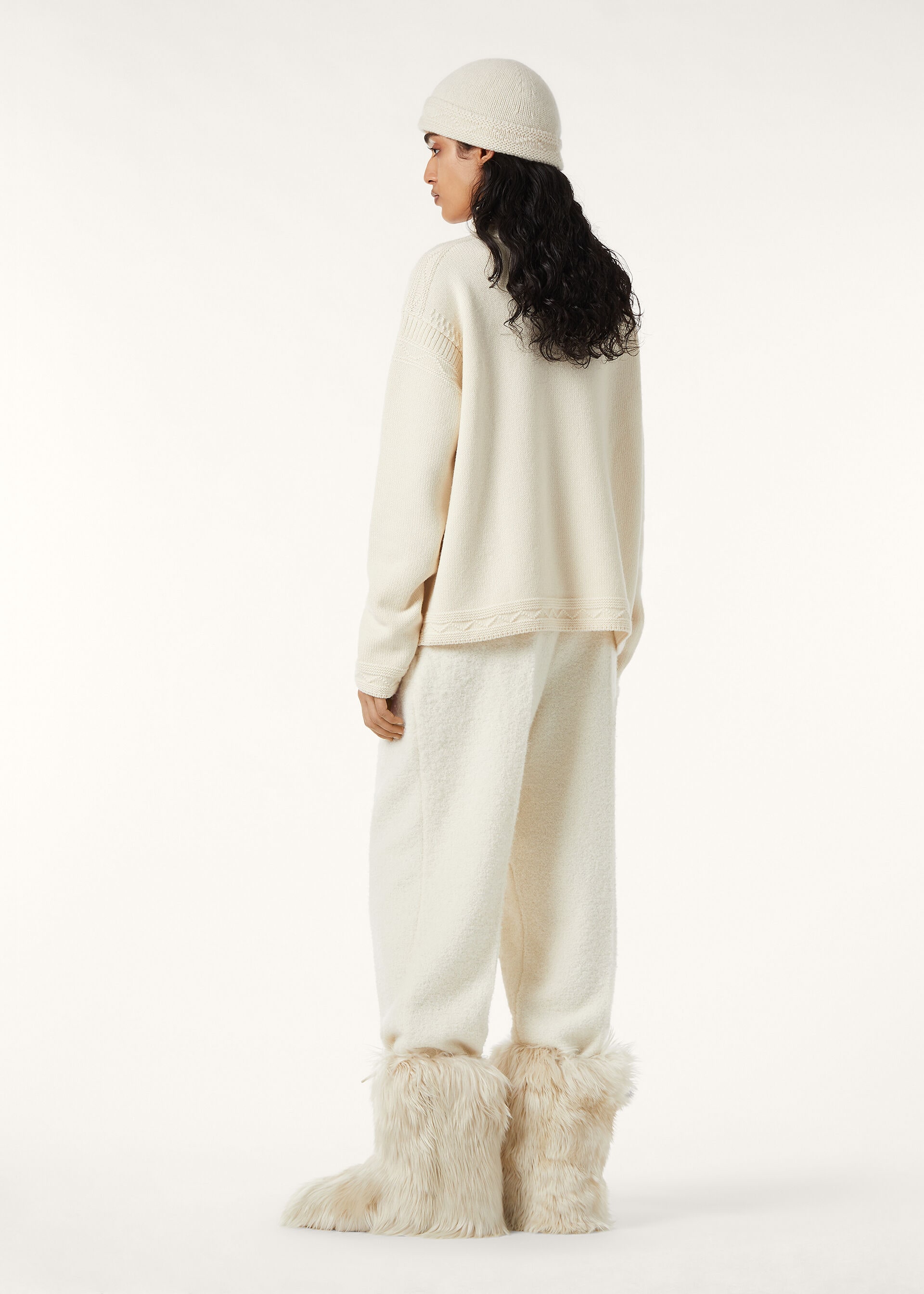 CAREZZA HALF NECK SWEATER CASH GG 5