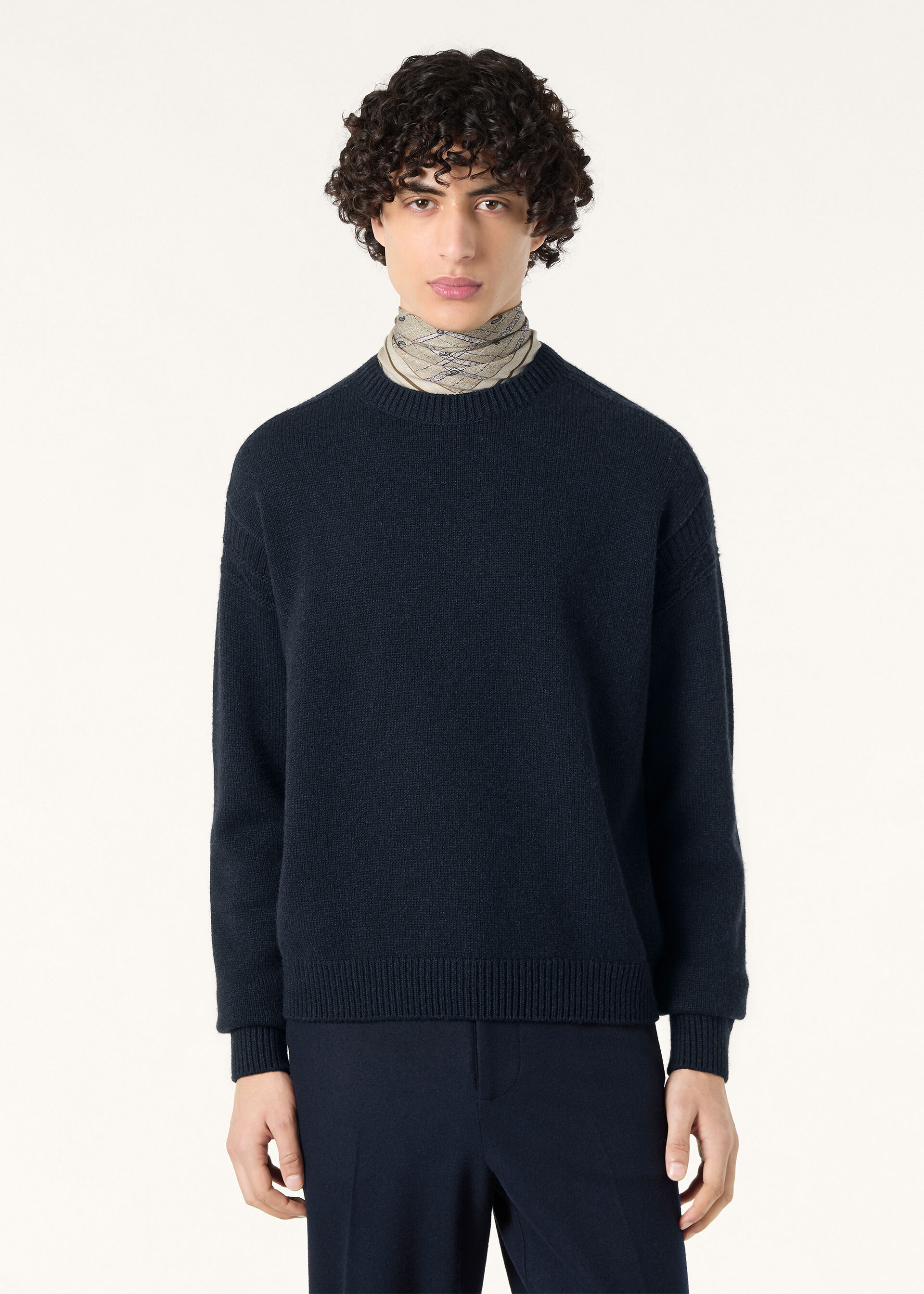 CAREZZA CREWNECK SWEATER CASH GG 5