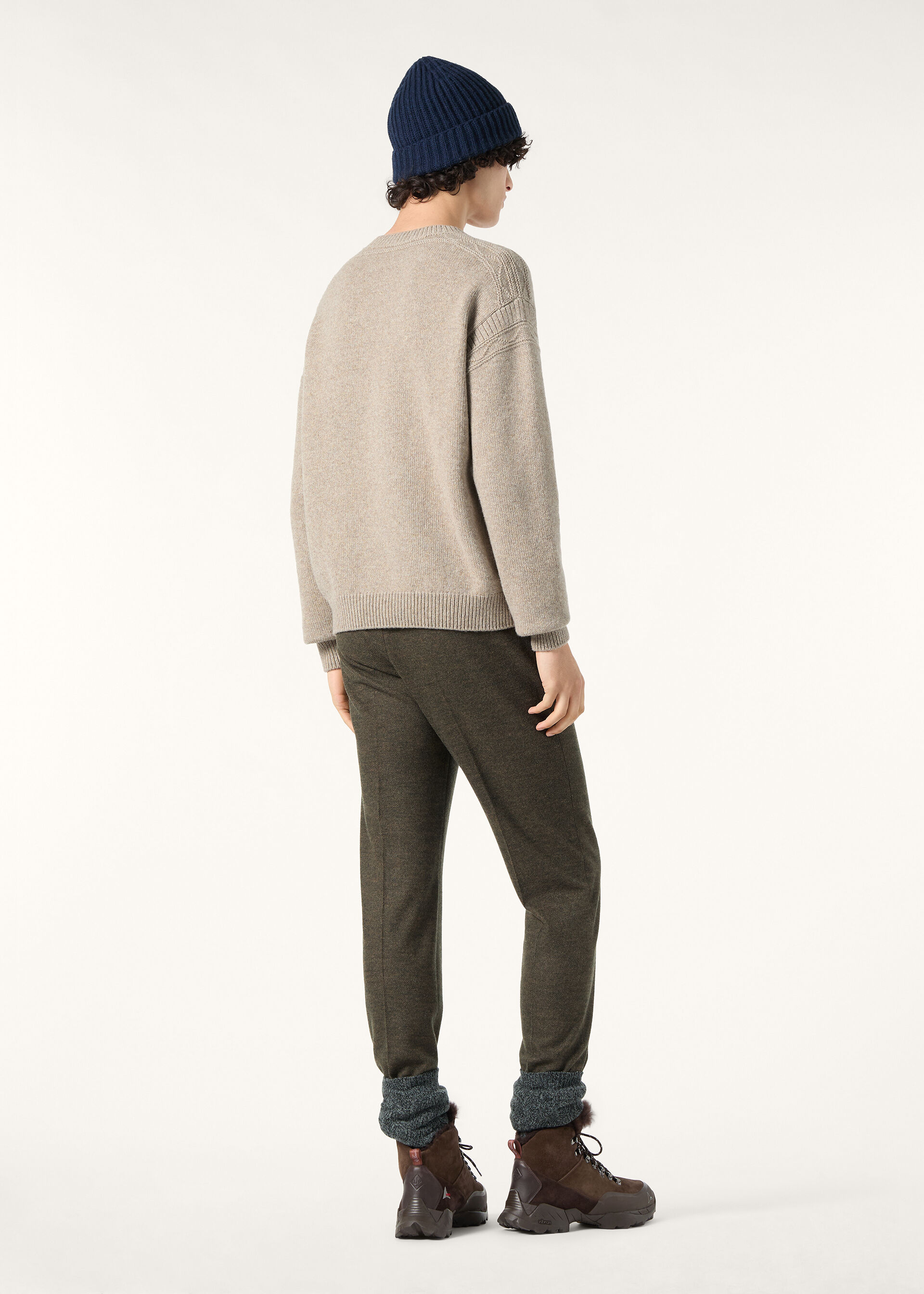 CAREZZA CREWNECK SWEATER CASH GG 5