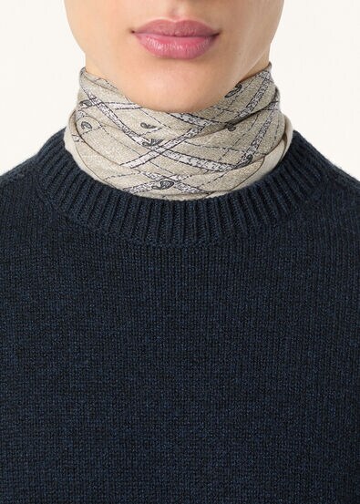 CAREZZA CREWNECK SWEATER CASH GG 5