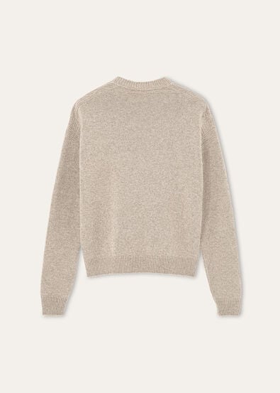 CAREZZA CREWNECK SWEATER CASH GG 5