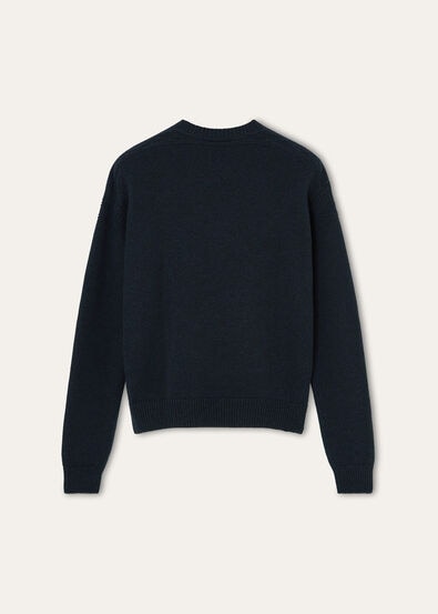 CAREZZA CREWNECK SWEATER CASH GG 5