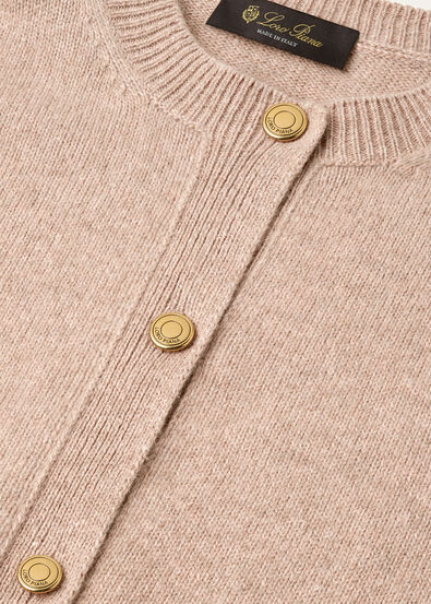 ROSE ISLAND CARDIGAN SWEATER CASH LINEN GG 7