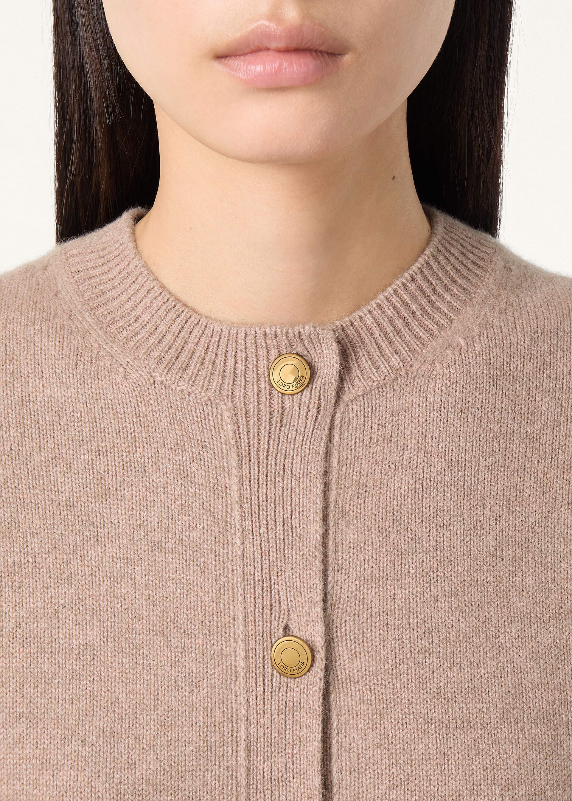 ROSE ISLAND CARDIGAN SWEATER CASH LINEN GG 7