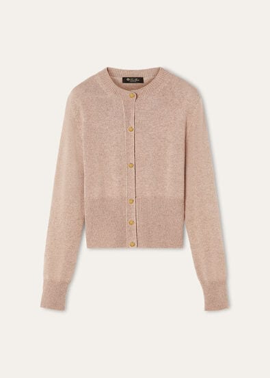 ROSE ISLAND CARDIGAN SWEATER CASH LINEN GG 7